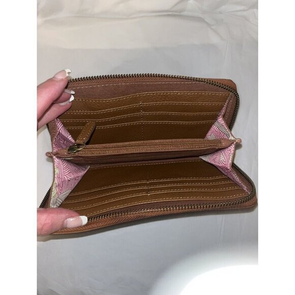 THE SAK Brown Wallet Large Sanibel Leather - Picture 11 of 11
